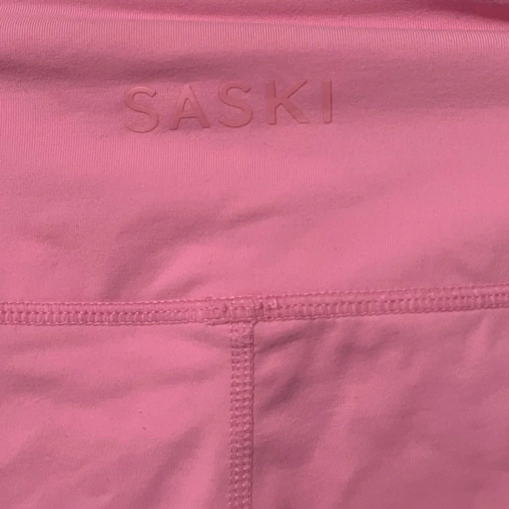 SASKI Pink Yoga High Rise Pants Leggings